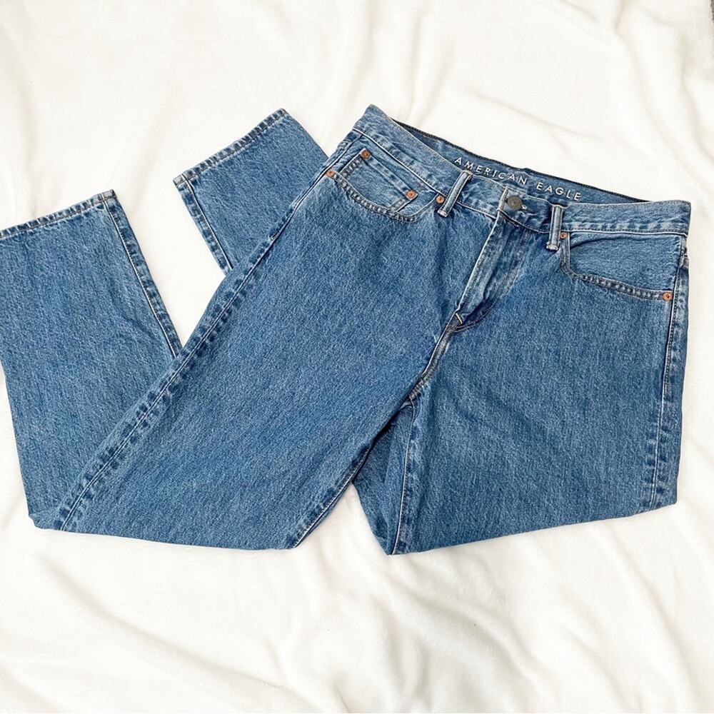 American Eagle Outfitters Skater Jean jeans blue denim mens 31x29 AEO
